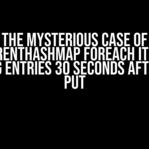 The Mysterious Case of ConcurrentHashMap ForEach Iteration: Missing Entries 30 Seconds After Last Put